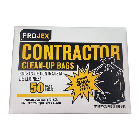 Primrose Plastics Contractor Bag 50Pk 31250